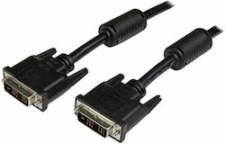 StarTech Кабел DVI-D мъжки - DVI-D мъжки 2м Черен (DVIDSMM2M)