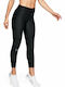 Heat Gear Alergare Colanti de femei Cropped Colanti Negru