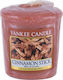 Yankee Candle Lumânare Aromată cu Aromă baton de scorțișoară Portocaliu 49gr 1buc