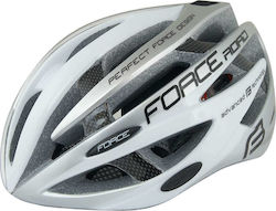 Force Road Bicycle Helmet White