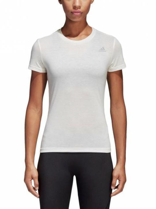 Adidas Free Lift Prime Αθλητικό Γυναικείο T-shirt Λευκό