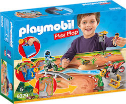 Playmobil Play Map Motocross Play Map για 5 ετών