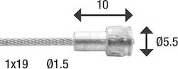 Wire brake cable | Elvedes | pear galvanized