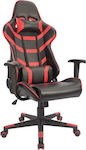 Woodwell BF9050 Καρέκλα Gaming Δερματίνης Κόκκινη