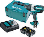 Makita Brushless Impact Wrench Battery 18V 2x5Ah with Socket 1/2"