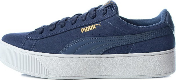 puma vikky platform light blue