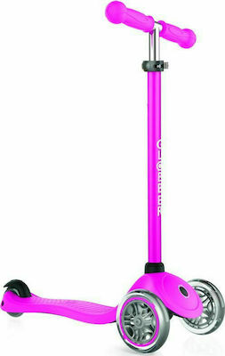 Globber Kids Scooter Foldable Primo V2 Total 3-Wheel for 3+ Years Pink