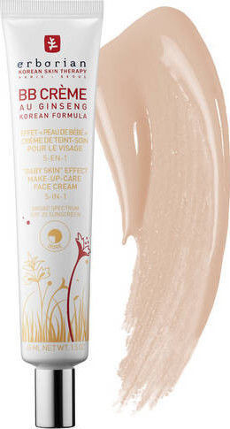Erborian Au Ginseng BB Cream Лека Текстура Дневен Крем За Енхансване На Ефект И Хидратация SPF20 45мл