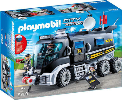 Playmobil City Action Θωρακισμένο Όχημα Ειδικών Αποστολών για 5+ ετών
