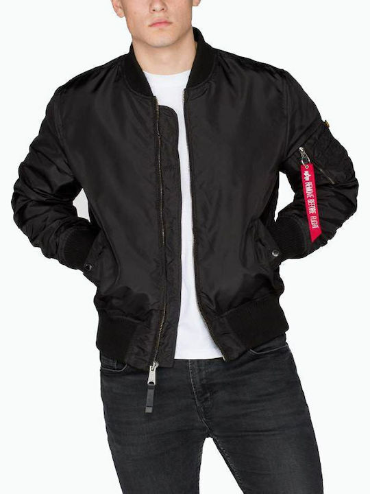 Alpha Industries MA-1 TT Flight Jacket Bomber Black