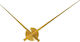 Karlsson Little Big Time Gold Wanduhr Metallisch 90x90cm