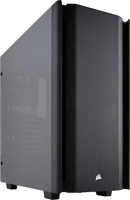 Corsair Obsidian 500D Premium Gaming Midi Tower Κουτί Υπολογιστή με Πλαϊνό Παράθυρο Μαύρο