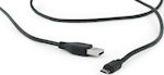 Cablexpert Regular USB 2.0 to micro USB Cable Μαύρο 1.8m (CC-USB2-AMMDM-6)