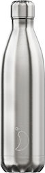 Chilly's Original Flasche Thermosflasche Rostfreier Stahl BPA-frei Silber 750ml