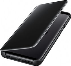 Samsung Книга Пластмаса Черен (Galaxy S9)