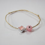 Märtyrer Armbänder - 16240 Burlap Pink (50Stück)