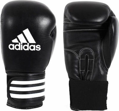 Adidas Performer Leather Boxing Competition Gloves Black