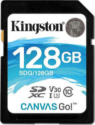 Kingston Canvas Go! SDXC 128GB U3 V30 UHS-I 90MB/s Kingston Canvas Go! SDXC 128GB U3 V30 UHS-I 90MB/s
