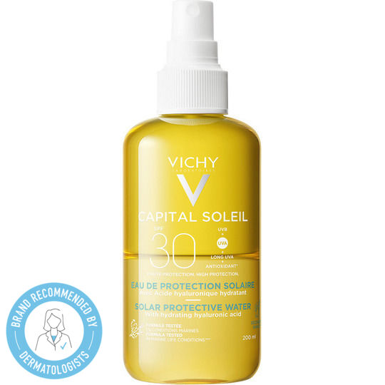 Vichy Capital Soleil Хидратиращ Водоустойчив Слънцезащитен Лосион за Тяло SPF30 Спрей 200ml