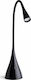 Faro Barcelona Lena LED Office Lamp with Flexible Arm in Black Color