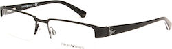 Emporio Armani EA 1006 3088 Men's Prescription Eyeglass Frames Black