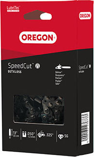 Oregon 91P-57 Chainsaw Chain with Pitch 3/8", Gauge .050"-1.3mm & Number of Guides 57E