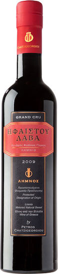 Κτήμα Χατζηγεωργίου Κρασί Ηφαίστου Λάβα Grand Cru Λημνιό Ερυθρό Γλυκό 500ml