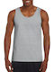 Gildan Softstyle 64200 Men's Sleeveless Promotional Blouse Sport Grey