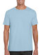 Gildan Softstyle 64000 Men's Short Sleeve Promotional T-Shirt Light Blue