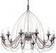 Ideal Lux Corte Chandelier Candlestick 12xE14 Brown 95cm 097671
