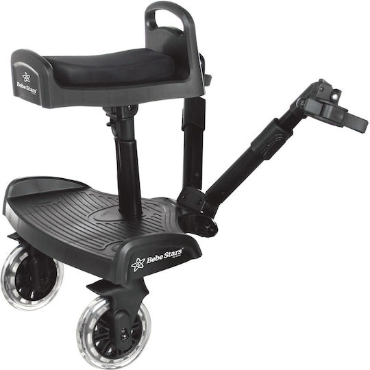 Bebe Stars Buggy Board Stroller Black