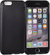 Forcell Matt IPHONE Umschlag Rückseite Silikon Schwarz (iPhone 5/5s/SE)