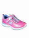 Jumpin Jams Cosmic Cutie Kids Sports Shoes Running with Hoop & Loop Closure Pink