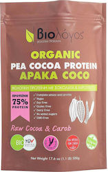 Viologos Organic Pea Cocoa Protein 75% Fără Gluten & Lactoză 500gr