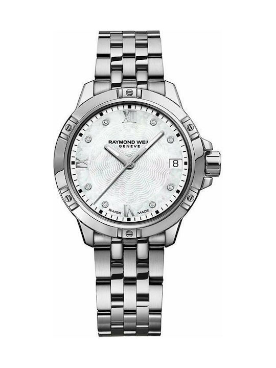 Raymond Weil Tango Ceas cu Argintiu Brățară Metalică