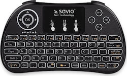 Savio KW-02 Wireless Keyboard with Touchpad with US Layout