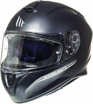 MT Targo Solid A1 Full Face Helmet ECE 22.05 / DOT 1450gr Matt Black