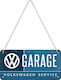 Nostalgic Art Metallic Wall Sign Volkswagen VW - Garage 20x1x10cm