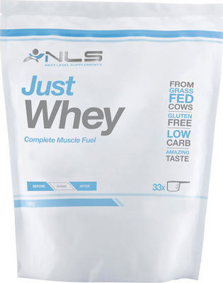 NLS Just Whey Fără gluten cu Aromă de Biscuiți cu vanilie 1kg