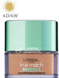 L'Oreal Paris True Match Minerals Loser Puder 4.D/4.W Golden Natural 10gr