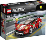 Lego Speed Champions Ferrari 488 GT3 Scuderia Corsa for 7 - 14 Years Old