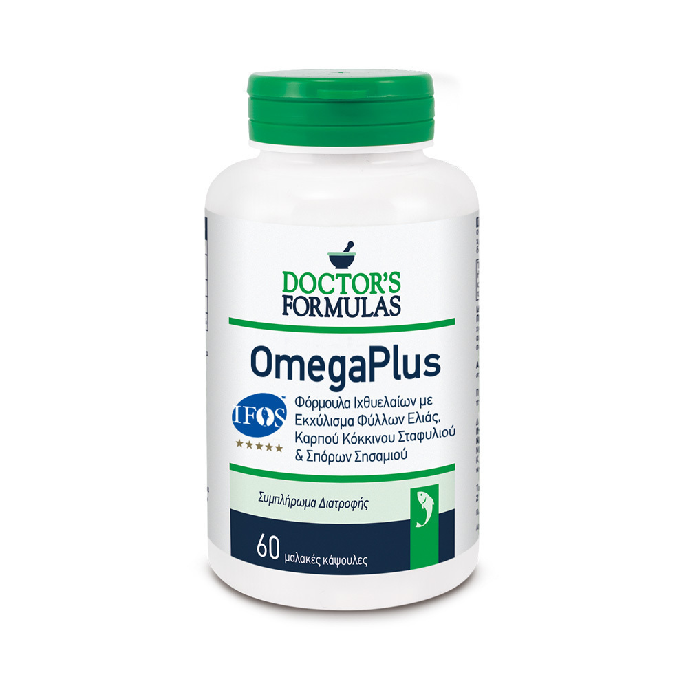 Doctor's Formulas OmegaPlus Ιχθυέλαιο 60 μαλακές κάψουλες