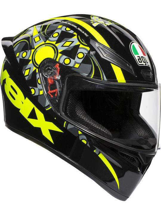 AGV K1 Top Full Face Helmet DOT / ECE 22.05 1500gr Flavum 46