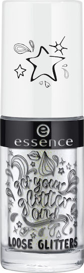 Essence Get Your Glitter On! Lidschatten in Pulverform 07 Holo White Out 1.5gr