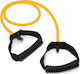 Sissel Fit-Tube Light Yellow Resistance Band Gymtube Light with Handles Yellow