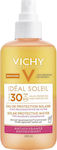 Vichy Ideal Soleil Anti Oxidant Waterproof Sunscreen Lotion for the Body SPF30 in Spray 200ml