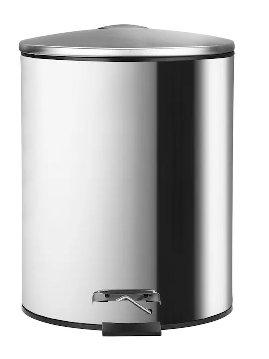 Badezimmer Mülleimer Classic Inox Soft Close 5lt Matt Inox