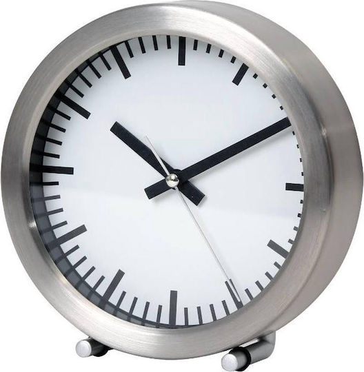 Platinet Sunrise Large Analog Metal Tabletop Clock Platinet Sunrise Large Analog Metal Tabletop Clock