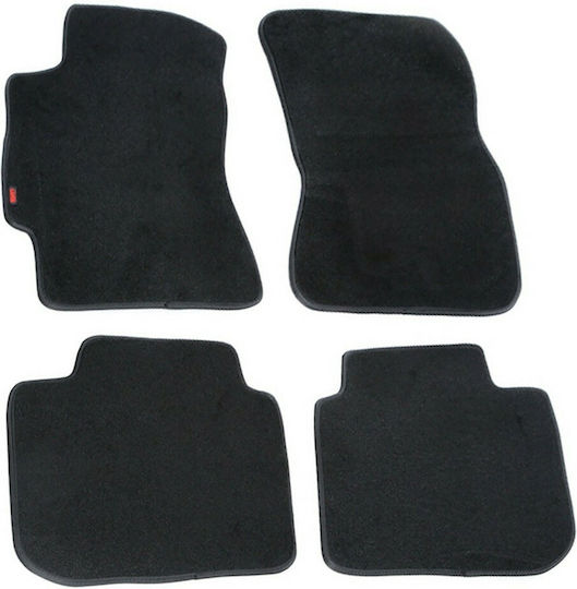 Lampa Set of Front and Rear Mats 4pcs for Subaru Legacy 2009-2013 Black