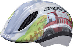 Ked Meggy Kids' Helmet for City Bike Fire Truck with LED Light